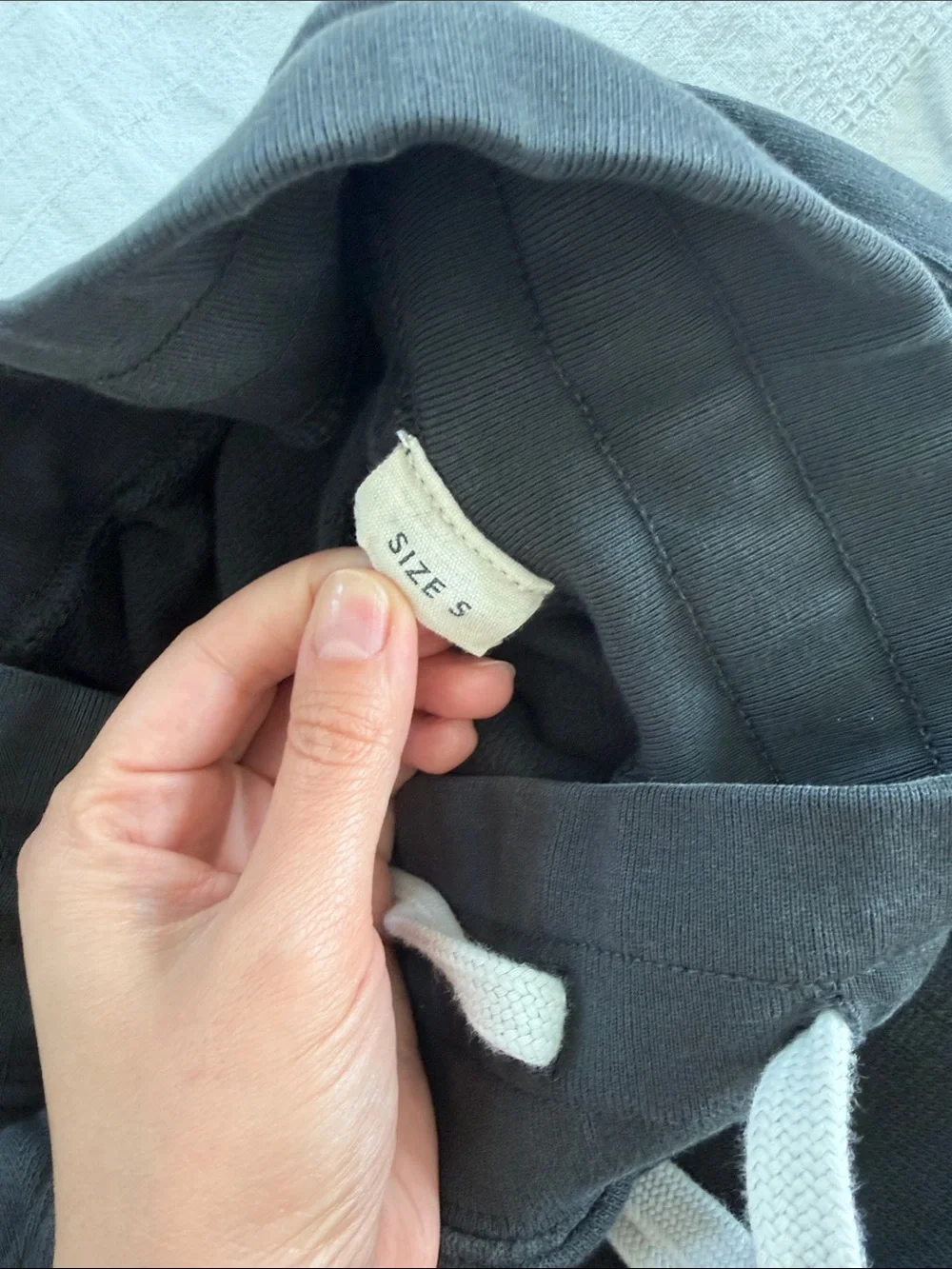 Buck Mason Black Drawstring Knit Joggers